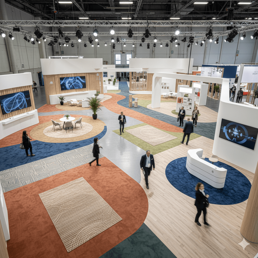 Tendencias 2025 en diseño de stands para ferias y congresos