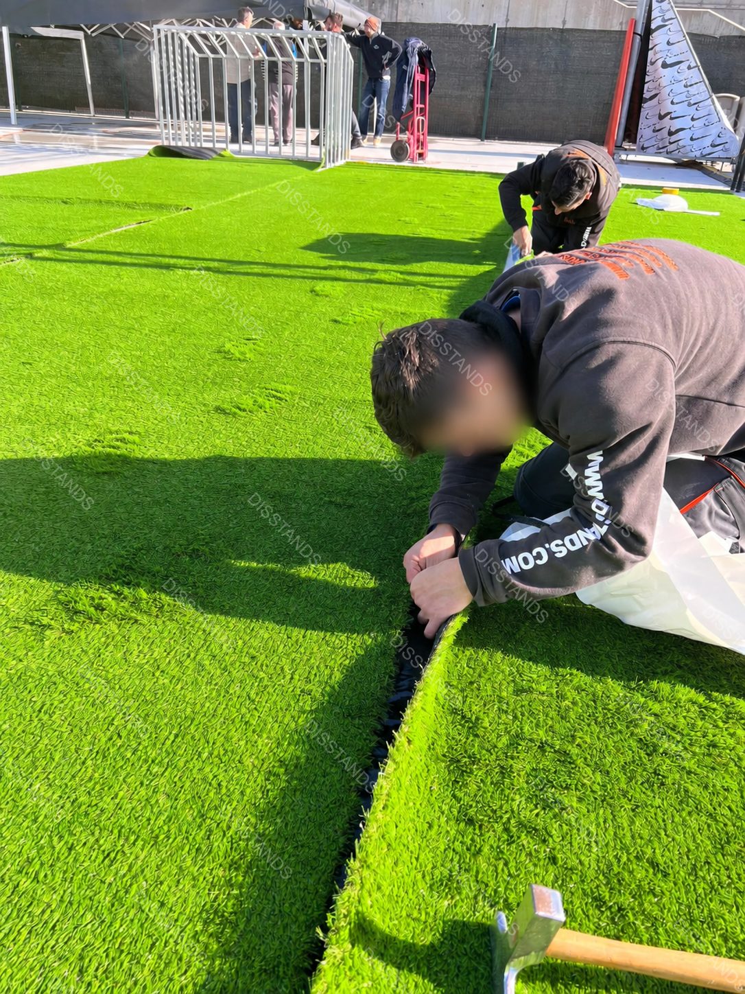 Césped Bredis 30MM - Instalación y encolado
