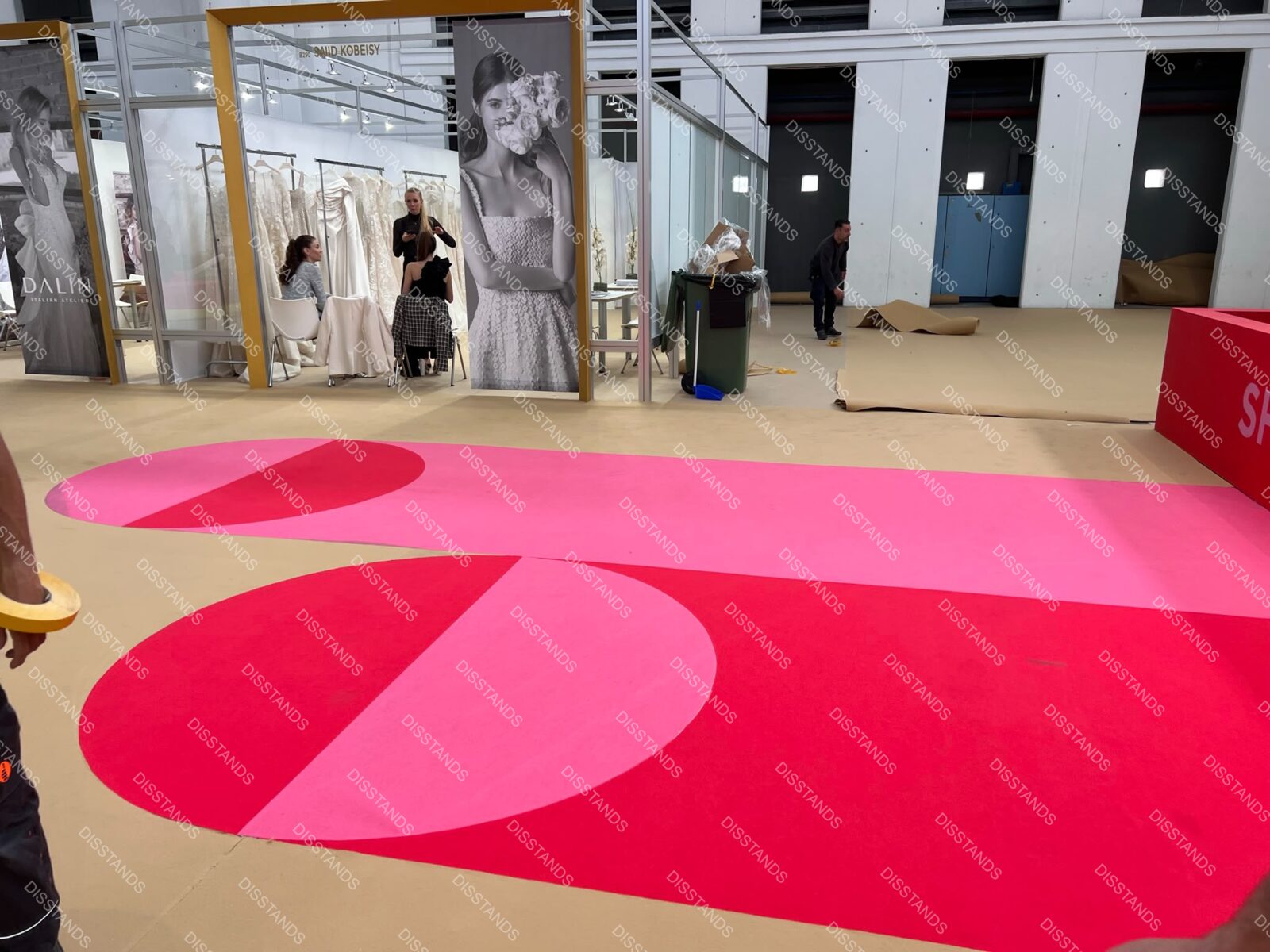 Moqueta Ferial Colores Especiales - trabajo realizado