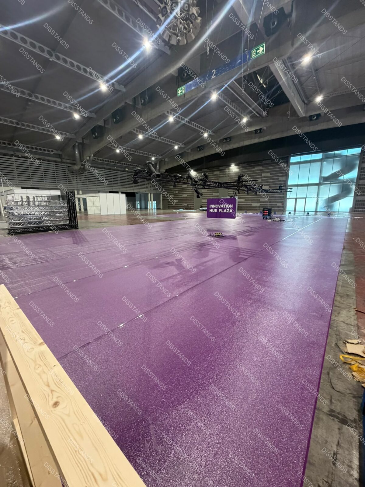 Moqueta Ferial Ecológica - trabajo realizado