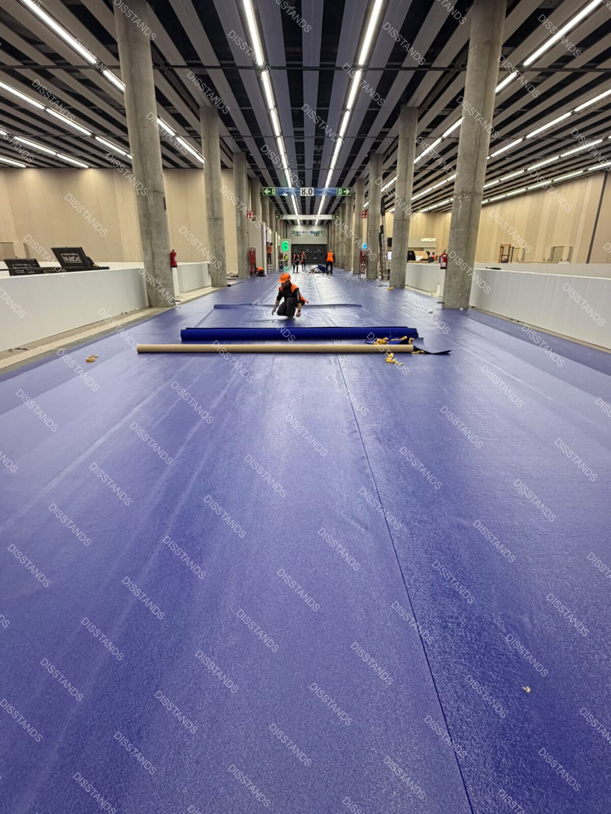 Moqueta Ferial Ecológica - trabajo realizado