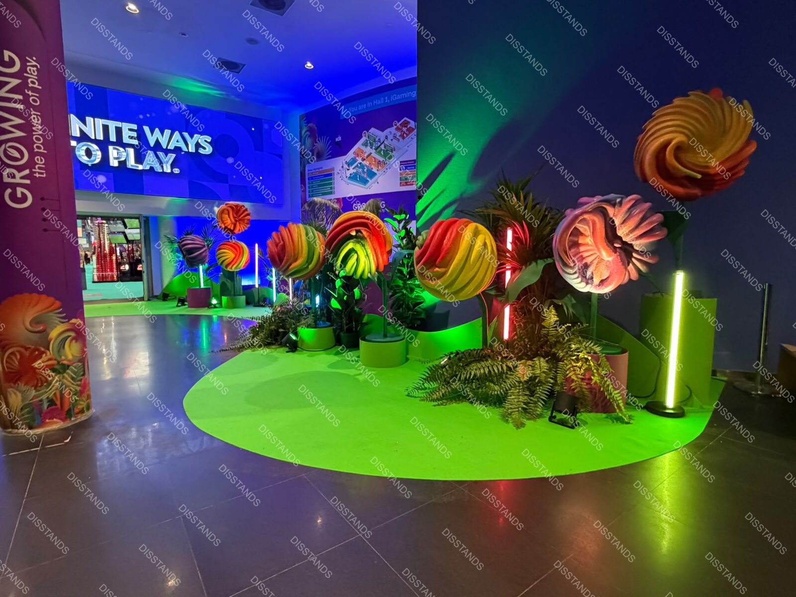 Moqueta Ferial Ecológica - trabajo realizado