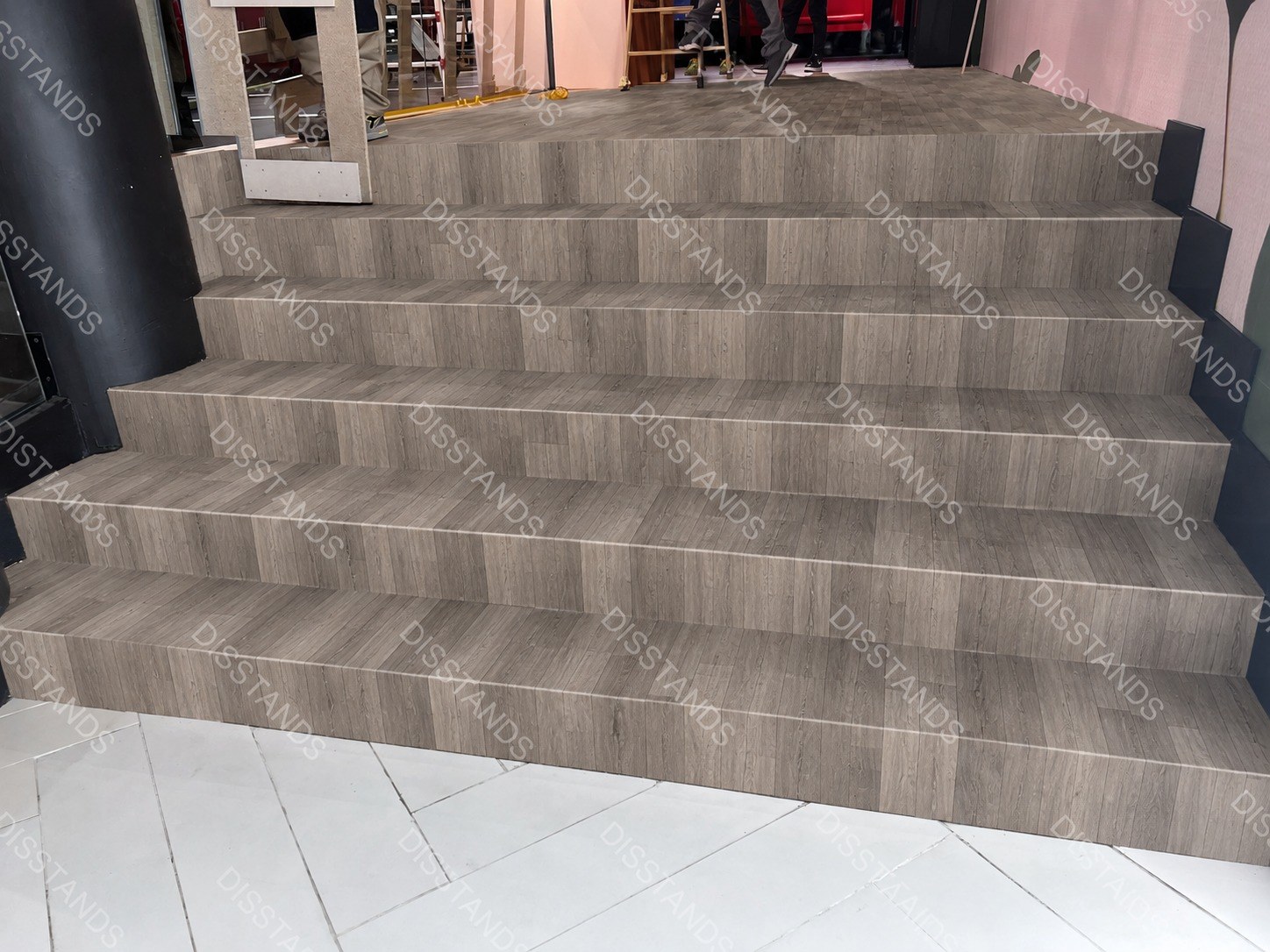 PVC Lundis Wood - Parquet Marrón y Gris 5900