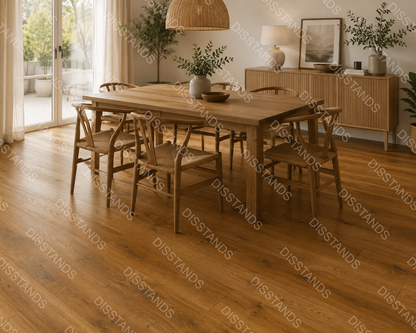 Suelo Vinílico en Rollo Bindis Elmdis 547 Madera Rústica