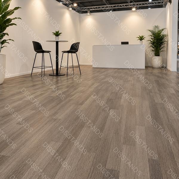 Suelo Vinílico en Rollo Chiandis 535 Parquet Marrón Grisáceo